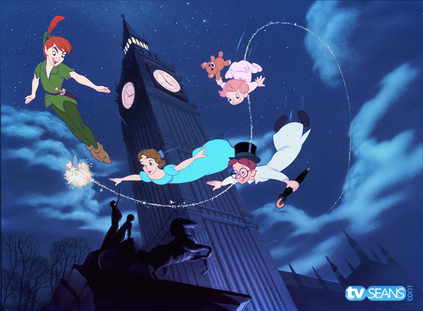 peter pan full movie difference between 1953 and 2003